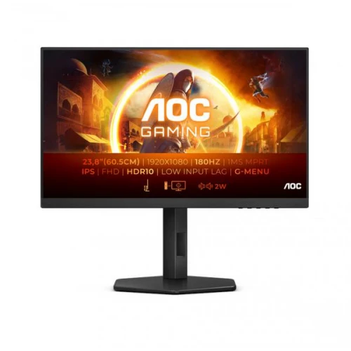 AOC 24G4X IPS HDR Gaming Monitor 23.8" FHD 1920x1080 180Hz 