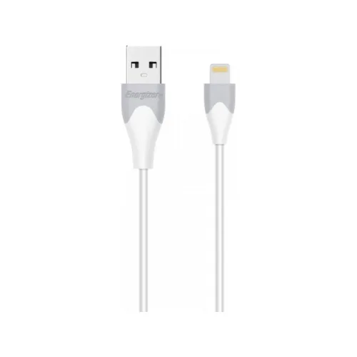 Energizer Charge and Sync Cable Usb to Lightning 1.2m White C61LIGWH4