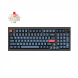 Keychron V5 Max QMK/VIA (V5M-D1) Wireless Custom Mechanical Keyboard-Red Switch US Layout