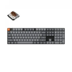 Keychron K5 Max QMK/VIA (K5M-H3) Wireless Custom Mechanical Keyboard-Brown Switch (Hot-Swappable) US