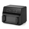 LIFE NOVELTY Air Fryer με Διπλό Αποσπώμενο Κάδο 9lt Μαύρο