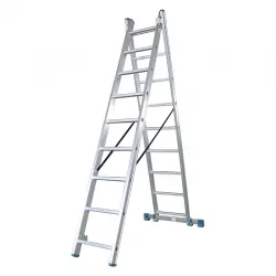ΣΚΑΛΑ ΔΙΠΛΗ 2x9 4.48m BORMANN Pro BHL5130