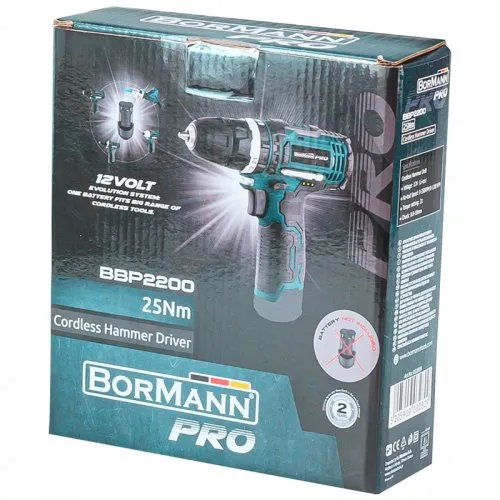 ΔΡΑΠΑΝΟΚΑΤΣΑΒΙΔΟ ΚΡΟΥΣΤΙΚΟ ΜΠΑΤΑΡΙΑΣ 12V BORMANN Pro BBP2200