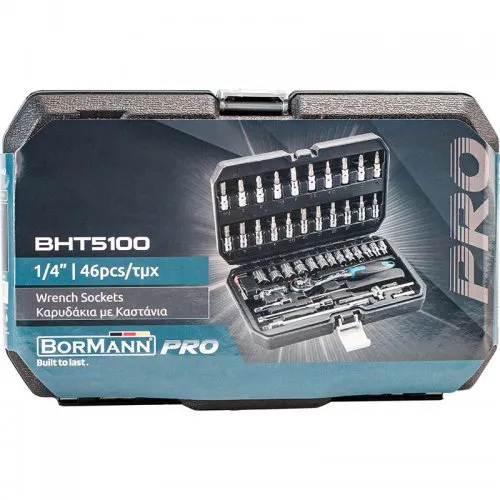 ΚΑΡΥΔΑΚΙΑ 1/4'' 46TEM BORMANN Pro BHT5100