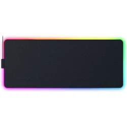 Razer Strider Chroma - Hybrid Gaming RGB Mousepad - Water-Resistant - Smooth Glide - Anti-Slip Base