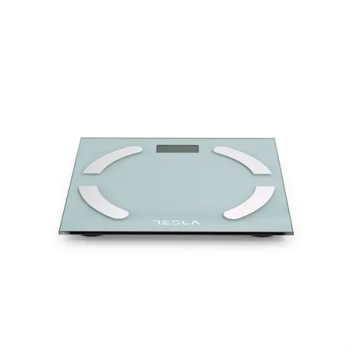 Tesla Ζυγαριά μπάνιου BS301WX Λευκή - inox