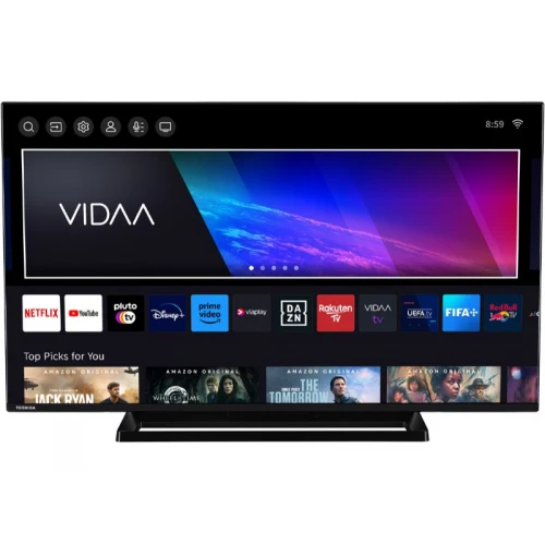 TV Toshiba Vidaa 50" QLED 50QV3363DG