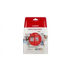 CANON CLI-581VP BK/C/M/Y & 4x6 Photo Paper (PP-201 50 sheets)