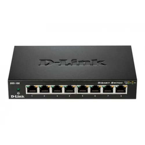 D-LINK SWITCH DGS-108GL 8 PORT GIGABIT