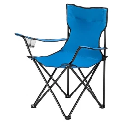 BORMANN BSP1175 Καρέκλα Camping-Παραλίας Πτυσσόμενη,Μεταλλικός Σκελετός,Ύφασμα 600D Oxford