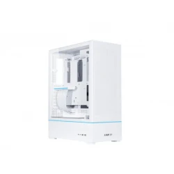 Lian Li SUP01 White - 45Lt Minimal Footprint Case for Vertical GPU aRGB Strips w. 3x 120mm Fans