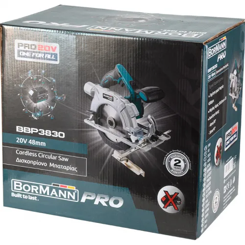 ΔΙΣΚΟΠΡΙΟΝΟ ΜΠΑΤΑΡΙΑΣ 20V BORMANN Pro BBP3830