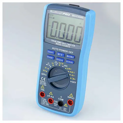 Bormann ΠΟΛΥΜΕΤΡΟ ΨΗΦΙΑΚΟ AC/DC 600V BDC2000
