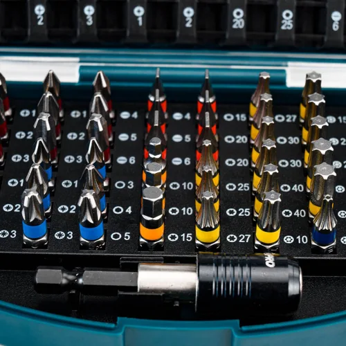 Σετ Μύτες & Αντάπτορας, Ατσάλι S2, 56τεμ Bormann Pro BHT1610