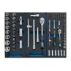 BORMANN Pro BWR7600SET Εργαλειοφορέας 6 Συρτάρια Πλαϊνό Ντουλάπι Και 120 Εργαλεία Cr-V