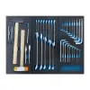 BORMANN Pro BWR7600SET Εργαλειοφορέας 6 Συρτάρια Πλαϊνό Ντουλάπι Και 120 Εργαλεία Cr-V