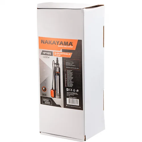 ΑΝΤΛΙΑ ΠΗΓΑΔΙΩΝ INOX 1200W NAKAYAMA PRO NP1185