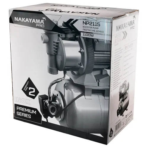 ΠΙΕΣΤΙΚΟ ΜΕ ΔΟΧΕΙΟ NAKAYAMA PRO NP2115