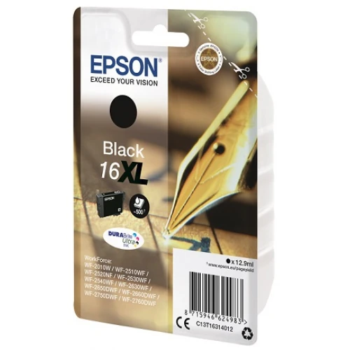 EPSON Cartridge Black DuraBright Ultra 16XL C13T16314012