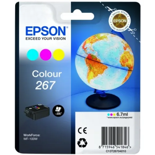 Epson Μελάνι Inkjet Series 267 3-Colour (C13T26704010) (EPST267040)