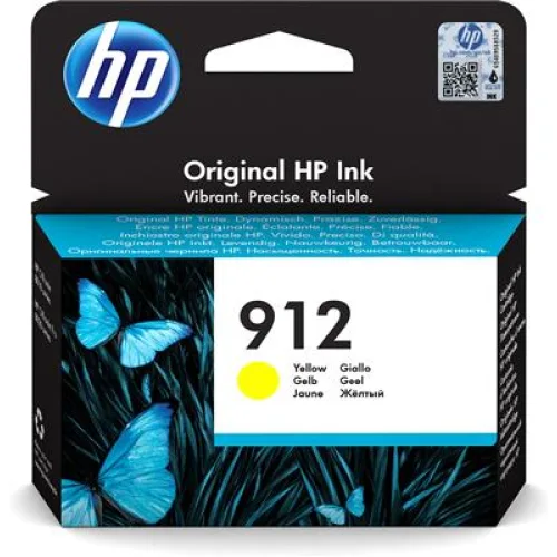HP 912 Yellow Original Ink Cartridge (3YL79AE)