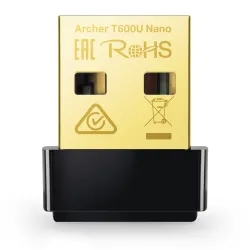 TP-Link AC600 Nano Wireless USB WiFi Adapter  - Usb Adapter - Archer Nano V 1.0