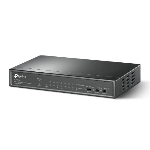 TP-LINK 9-Port 10/100Mbps Desktop Switch with 8-Port PoE+ - TL-SF1009P
