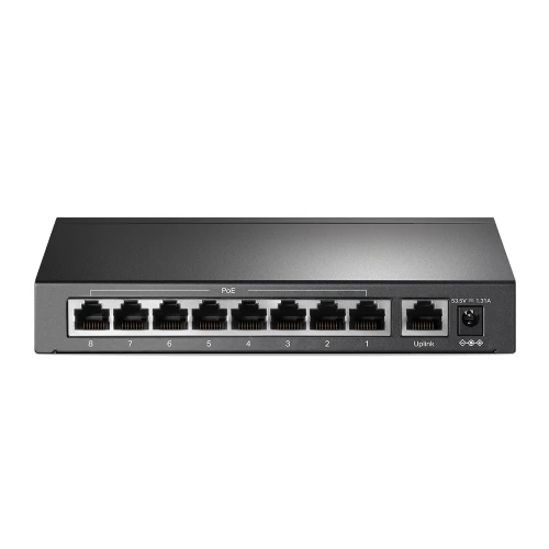 TP-LINK 9-Port 10/100Mbps Desktop Switch with 8-Port PoE+ - TL-SF1009P
