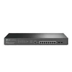 TP-LINK - JetStream 8-Port 2.5GBASE-T and 2-Port 10GE SFP+ L2+ Managed Switch with 8-Port PoE+