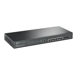 TP-LINK - JetStream 8-Port 2.5GBASE-T and 2-Port 10GE SFP+ L2+ Managed Switch with 8-Port PoE+