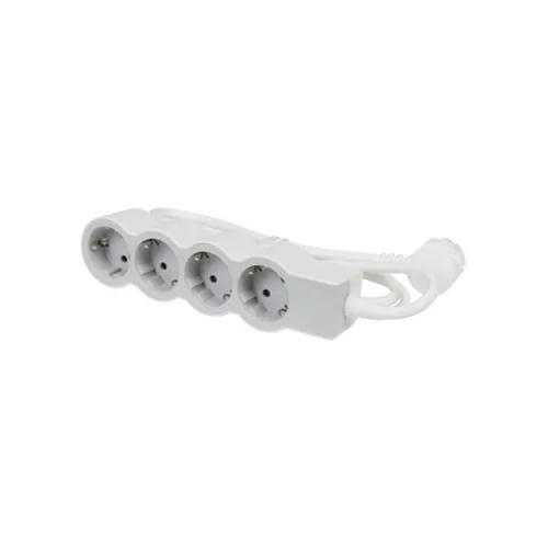 Legrand SurgeArrest 4 Outlets 3m Cable  White/Grey