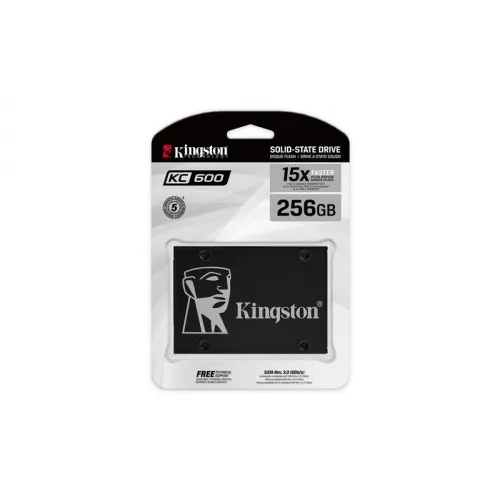 KINGSTON SSD KC600 Series SKC600/256G, 256GB, SATA III, 2.5''