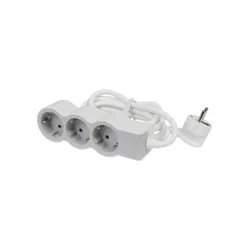 Legrand SurgeArrest 3 Outlets 5m Cable  White/Grey