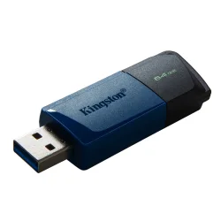 KINGSTON USB Stick DataTraveler Exodia M DTXM/64GB, USB 3.2, Blue ( 64 GB )