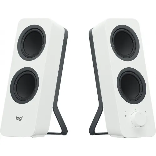 Logitech Z207 Ασύρματα Ηχεία Υπολογιστή 2.0 με Bluetooth και Ισχύ 10W σε Λευκό Χρώμα