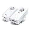 TP-LINK TL-WPA8631P KIT v3 Powerline Διπλό για Ασύρματη Σύνδεση Wi‑Fi 5 με Passthrough Πρίζα και 3 Θύρες Gigabit Ethernet