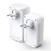 TP-LINK TL-WPA8631P KIT v3 Powerline Διπλό για Ασύρματη Σύνδεση Wi‑Fi 5 με Passthrough Πρίζα και 3 Θύρες Gigabit Ethernet