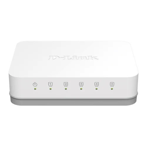 5-Port Gigabit Easy Desktop Switch 10/100/1000.