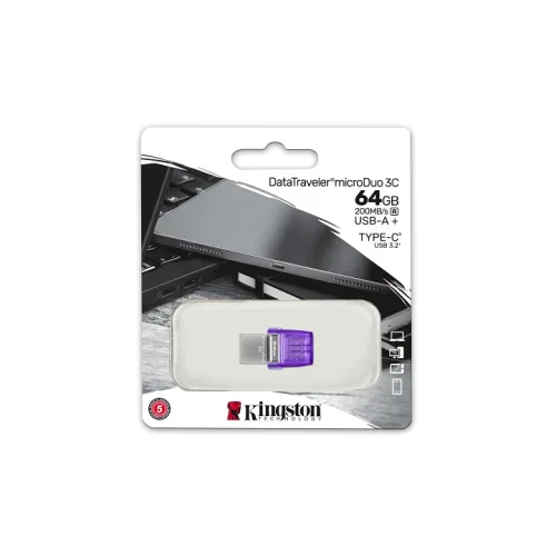 KINGSTON USB Stick Data Traveler DTDUO3CG3/64GB, USB 3.2, Type C