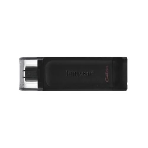 Kingston Technology DataTraveler 70 USB flash drive 64 GB USB Type-C 3.2 Gen 1 (3.1 Gen 1) Black