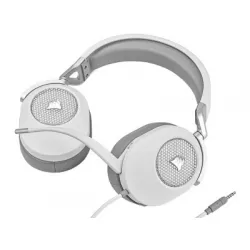 Corsair HS65 SURROUND Wired Gaming Headset — White (EU)