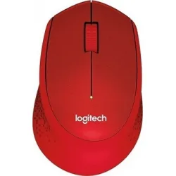 LOGITECH Mouse Wireless M330 Red Silent