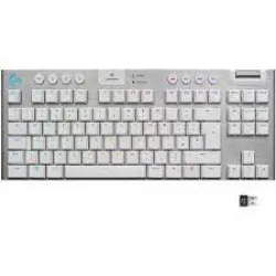LOGITECH Gaming Keyboard G915 Lightspeed Tenkeyless White