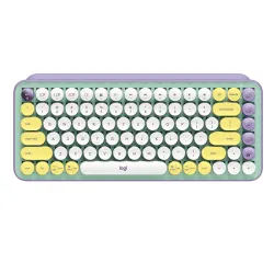 LOGITECH Pop Keys Wireless Mechanical Emoji Keyboard Daydream