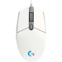LOGITECH Mouse Gaming G102 Lightsync White