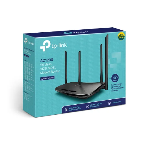 TP-LINK ARCHER VR300 AC1200 VDSL/ADSL ROUTER