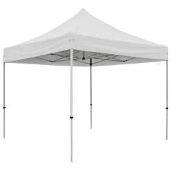 ΚΙΟΣΚΙ ΚΗΠΟΥ ΛΕΥΚΟ EASY UP ΒΑΡΕΩΣ ΤΥΠΟΥ 300 x300 x205/280 cm POL 160gr