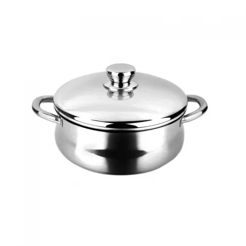 Κατσαρόλα από Ανοξείδωτο Ατσάλι 18/10 4.5 Lt 24 cm Fagor Silverinox 81PXFGCCSI4