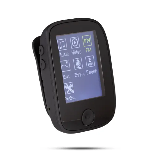 Osio SRM-8080Β Μαύρο MP3 Μultimedia/Bluetooth player 8 GB