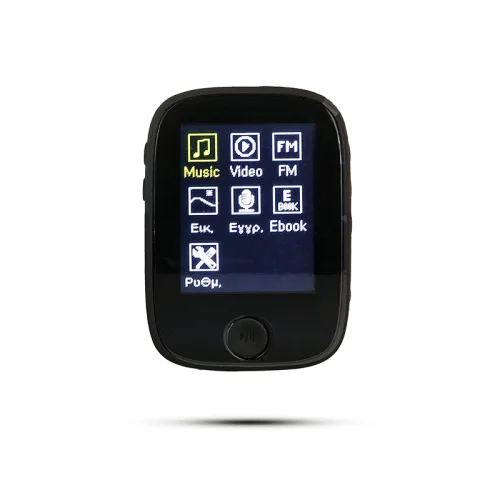 Osio SRM-8080Β Μαύρο MP3 Μultimedia/Bluetooth player 8 GB